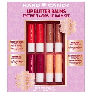 Hard Candy Festive Lip Butter Balms Set